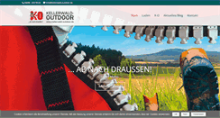 Desktop Screenshot of kellerwald-outdoor.de